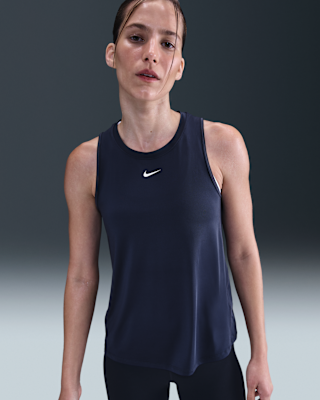 ナイキ Nike オンe クラシック Dri-FIT Tank Top レディース シャツ トップス ミッドナイト Navy Nike One Classic Women's Dri-FIT Tank Top. Nike UK